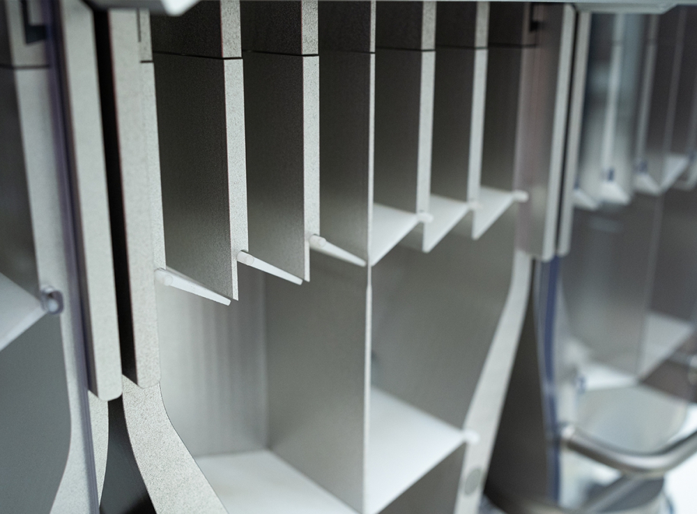 兩階段式伺服驅動擋料閘門